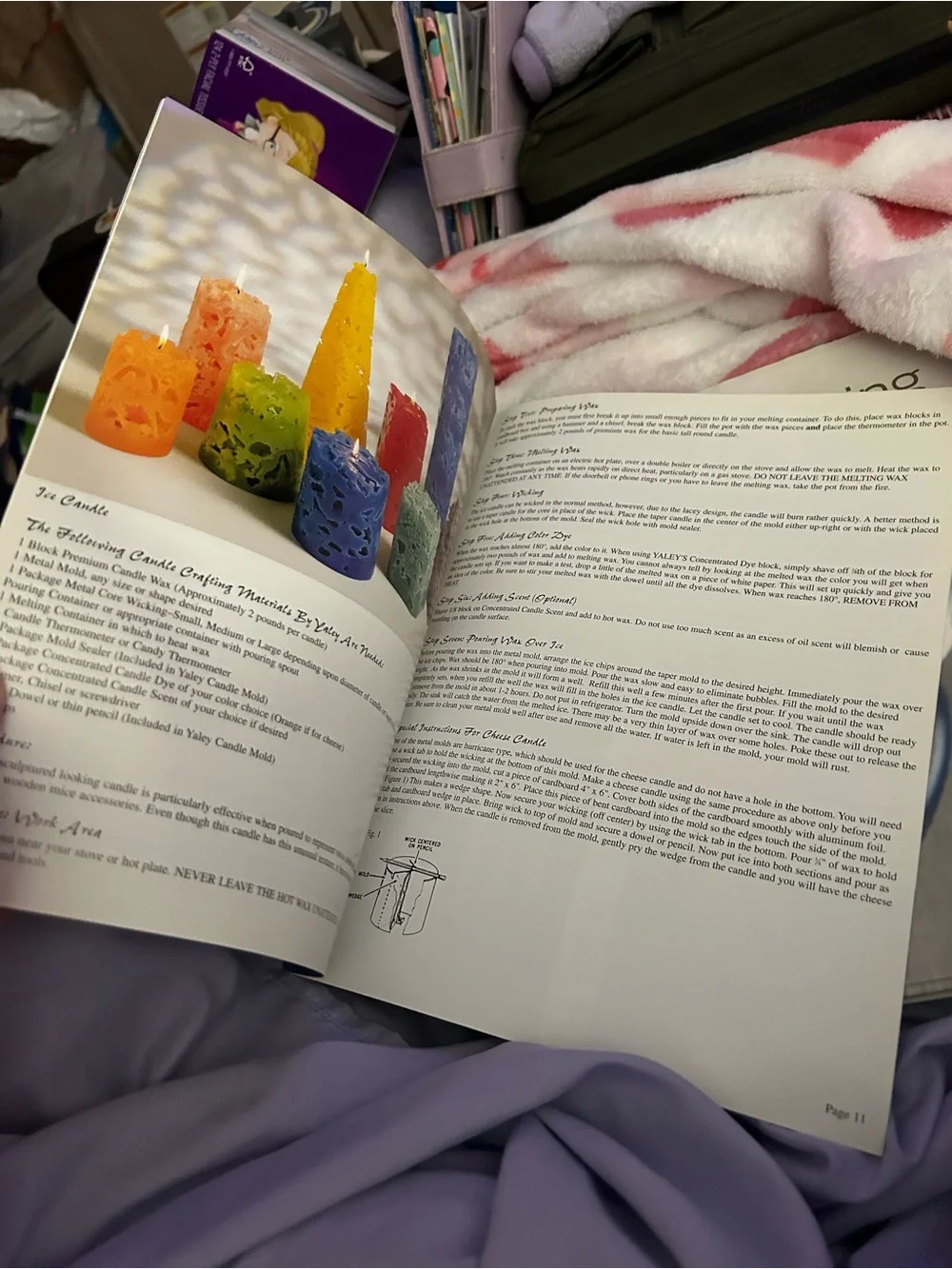 Yaley Enterprises Candle Crafting Book - White Candle Designs